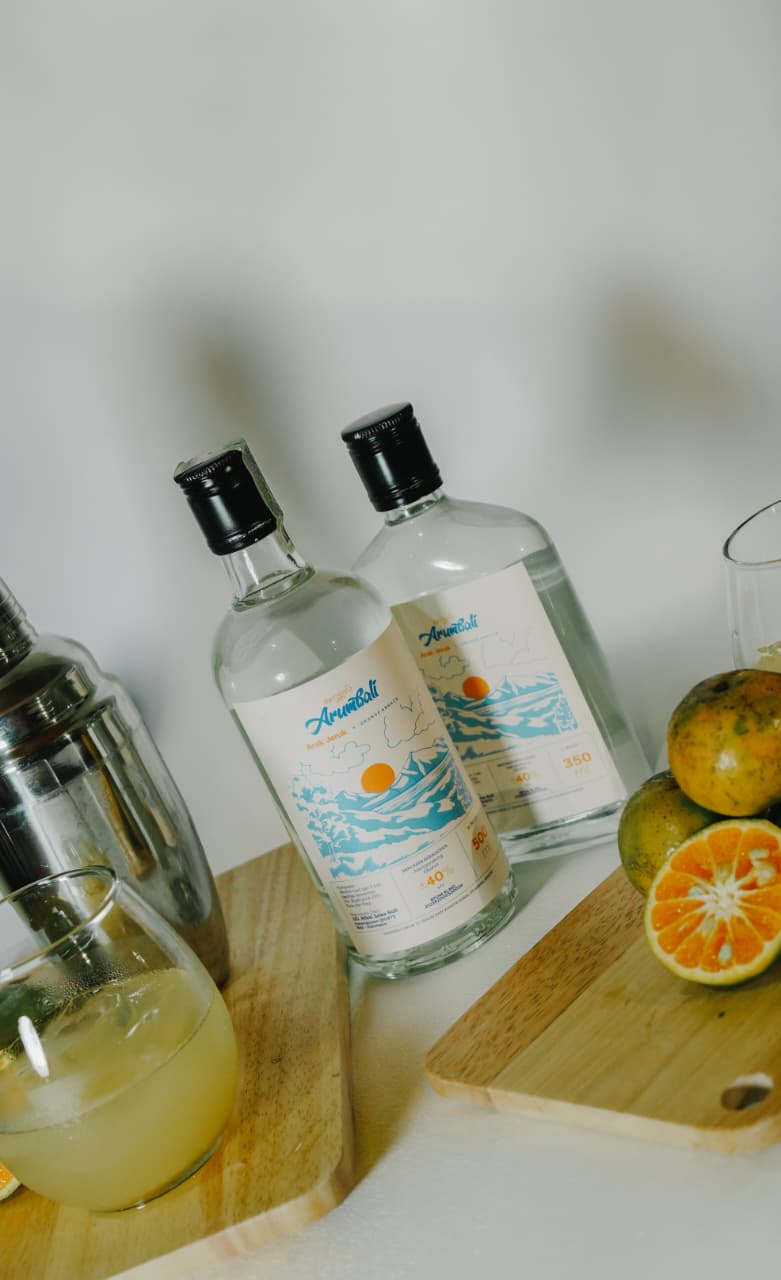 Bunga dan daun citrus